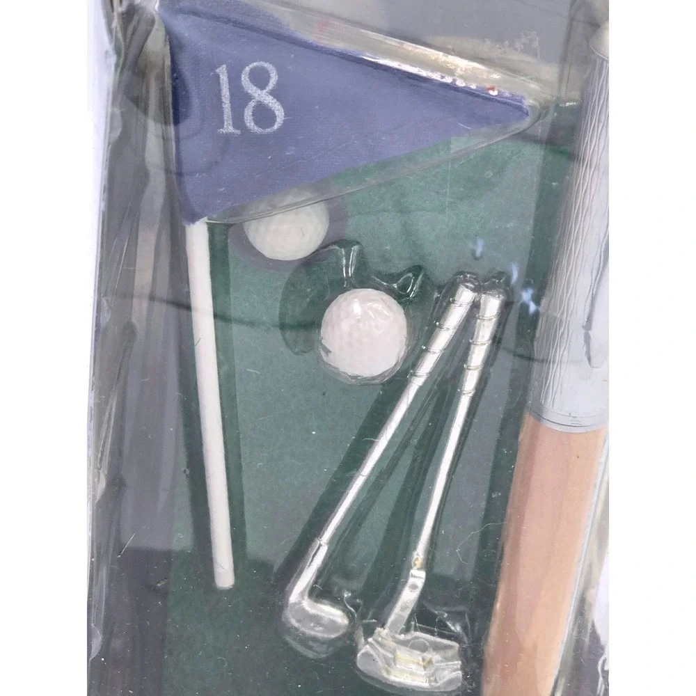 Pierre Cardin Maple  Ballpoint Pen Matte Chrome Putting Green Executive Desk Toy